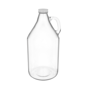 64 oz Clear Glass Milk Bottles